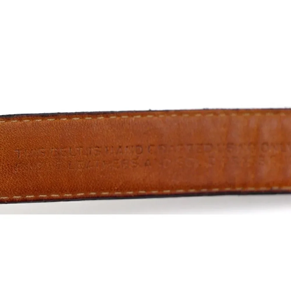 Vintage BLACK GENUINE LEATHER 1